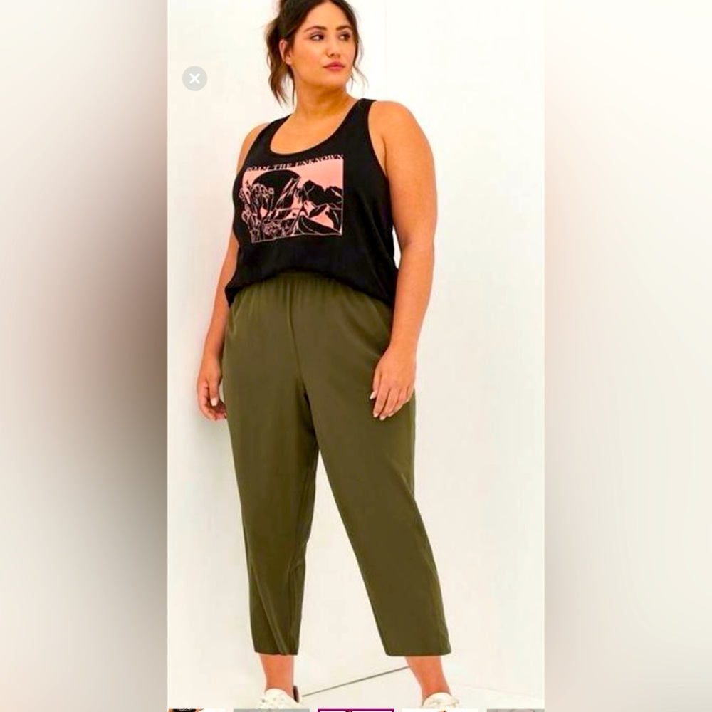 Torrid Happy Camper Stretch Woven Active Pant 4x